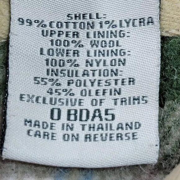 L.L. Bean Cream and Brown Utility Jacket - Picture 4 of 9